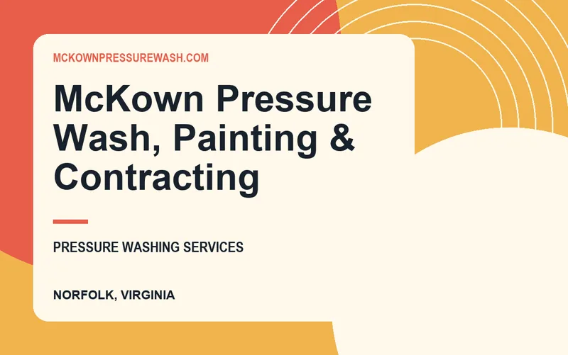 McKown Pressure Wash, Painting & Contracting in Norfolk, Virginia