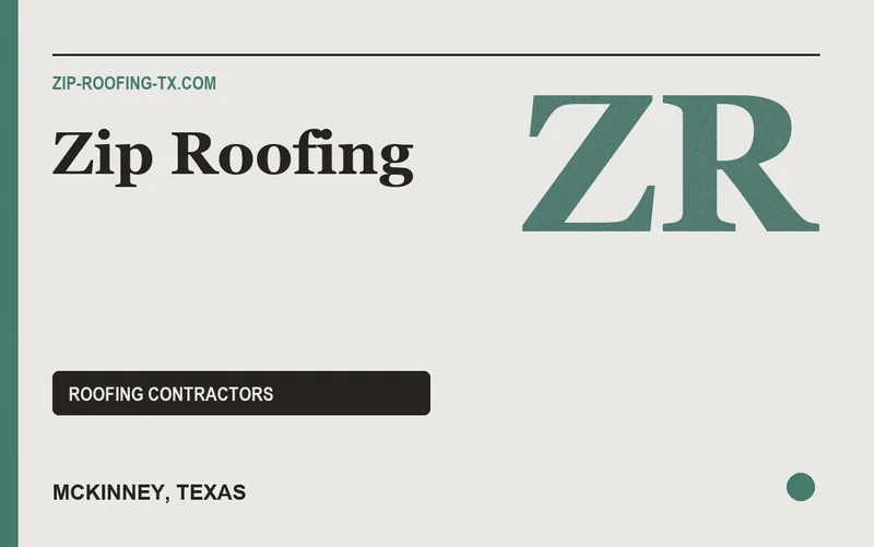 Zip Roofing in McKinney, Texas