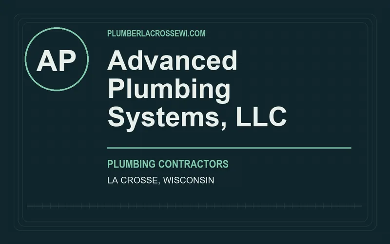 Advanced Plumbing Systems, LLC in La Crosse, Wisconsin
