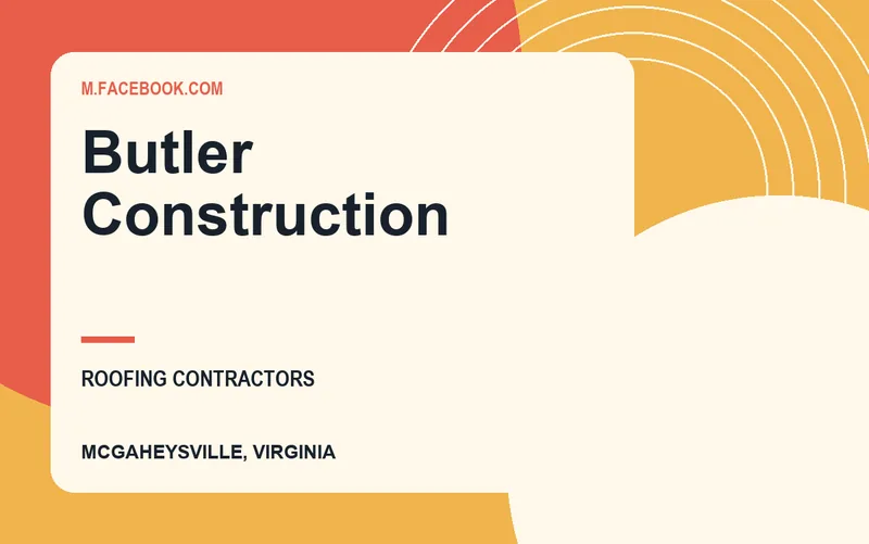 Butler Construction in McGaheysville, Virginia