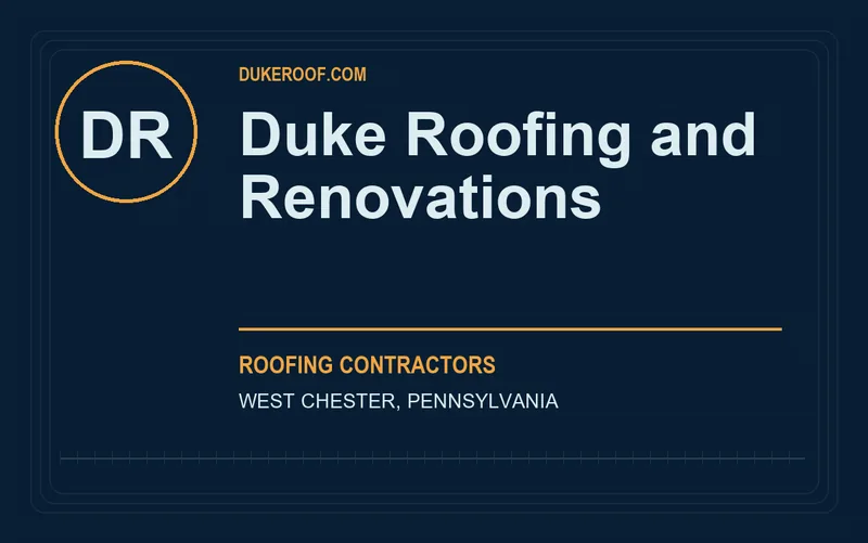 Duke Roofing and Renovations in West Chester, Pennsylvania