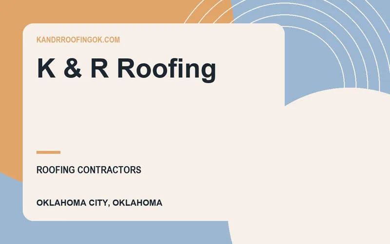K & R Roofing in Oklahoma City, Oklahoma