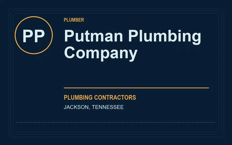 Putman Plumbing Company in Jackson, Tennessee