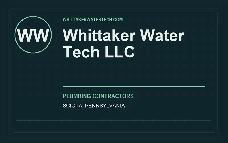 Whittaker Water Tech LLC in Sciota, Pennsylvania