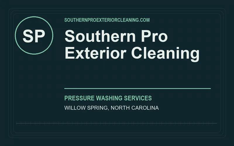 Southern Pro Exterior Cleaning in Willow Spring, North Carolina