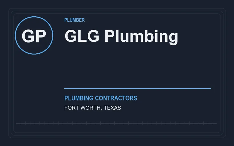 GLG Plumbing in Fort Worth, Texas