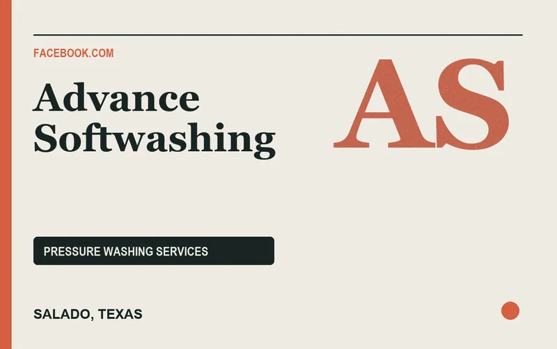 Advance Softwashing in Salado, Texas