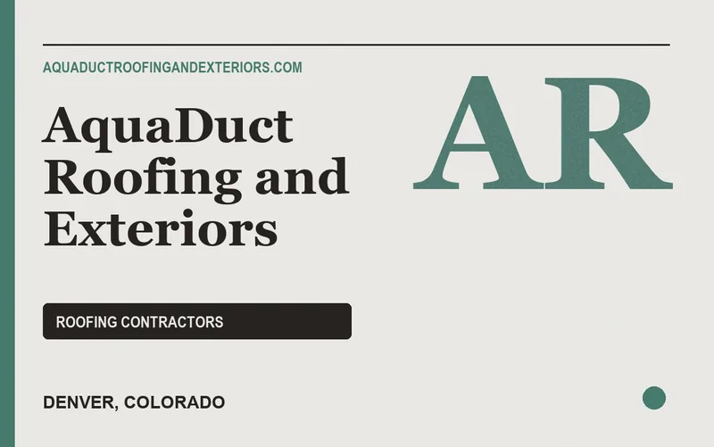 AquaDuct Roofing and Exteriors in Denver, Colorado