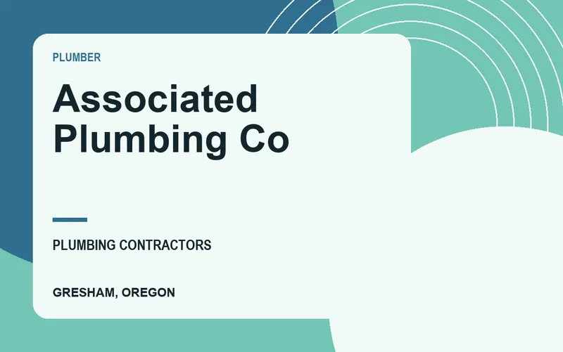 Associated Plumbing Co in Gresham, Oregon