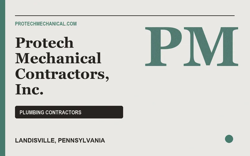 Protech Mechanical Contractors, Inc. in Landisville, Pennsylvania