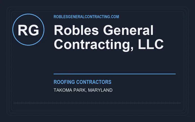 Robles General Contracting, LLC in Takoma Park, Maryland