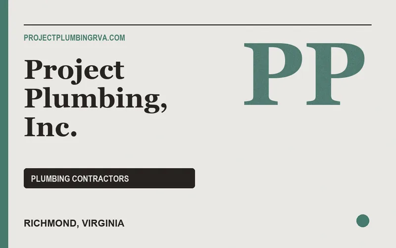 Project Plumbing, Inc. in Richmond, Virginia