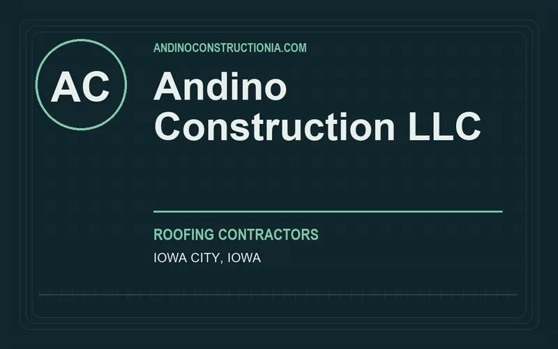 Andino Construction LLC in Iowa City, Iowa