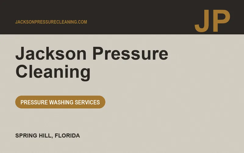 Jackson Pressure Cleaning in Spring Hill, Florida