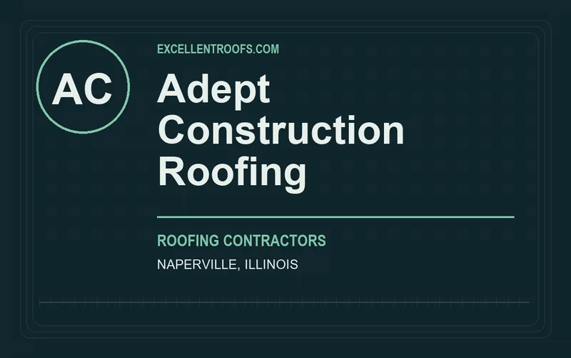 Adept Construction Roofing in Naperville, Illinois
