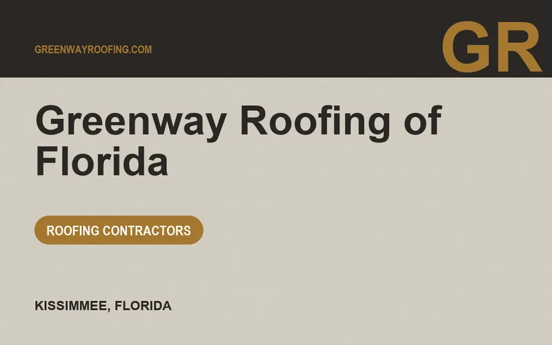 Greenway Roofing of Florida in Kissimmee, Florida