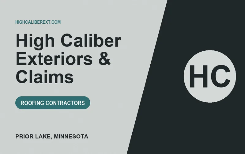 High Caliber Exteriors & Claims in Prior Lake, Minnesota