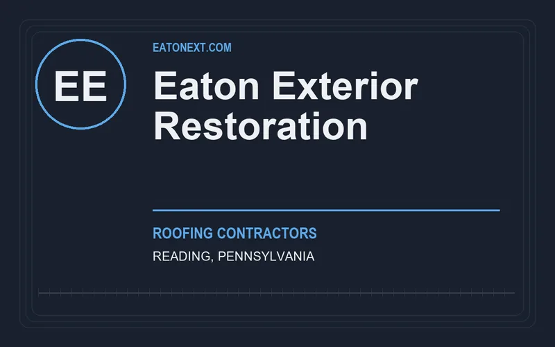 Eaton Exterior Restoration in Reading, Pennsylvania