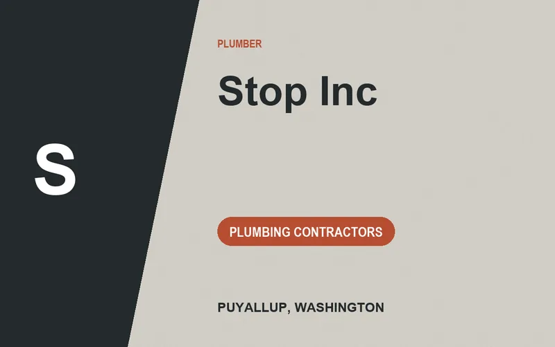 Stop Inc in Puyallup, Washington