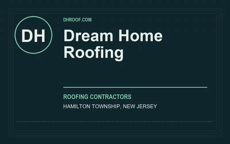 Dream Home Roofing in Hamilton Township, New Jersey