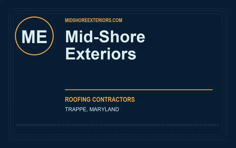 Mid-Shore Exteriors in Trappe, Maryland