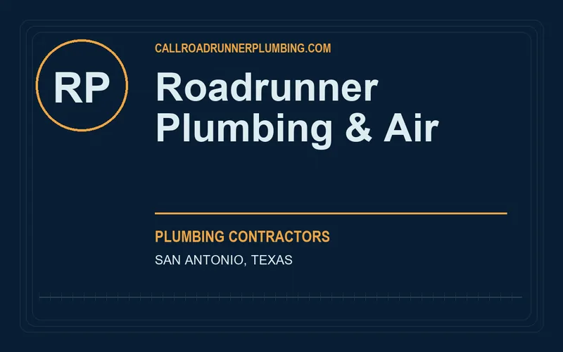 Roadrunner Plumbing & Air in San Antonio, Texas