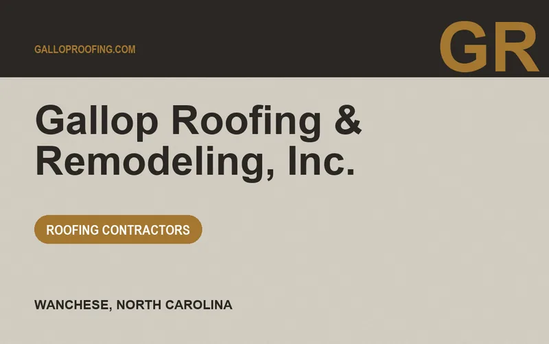 Gallop Roofing & Remodeling, Inc. in Wanchese, North Carolina