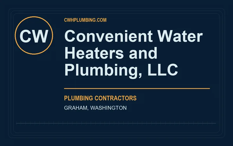 Convenient Water Heaters and Plumbing, LLC in Graham, Washington
