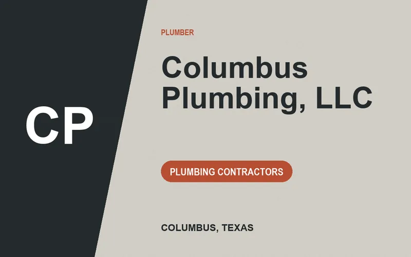 Columbus Plumbing, LLC in Columbus, Texas