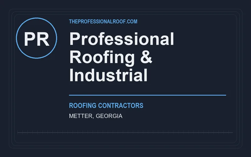 Professional Roofing & Industrial in Metter, Georgia