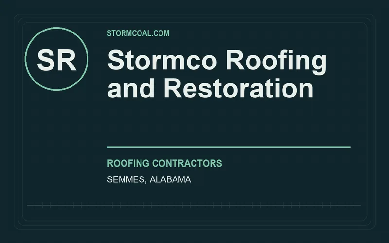 Stormco Roofing and Restoration in Semmes, Alabama