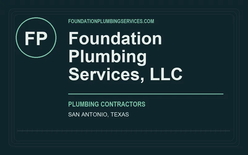 Foundation Plumbing Services, LLC in San Antonio, Texas