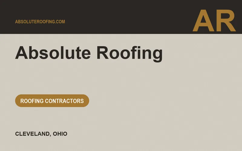 Absolute Roofing in Cleveland, Ohio
