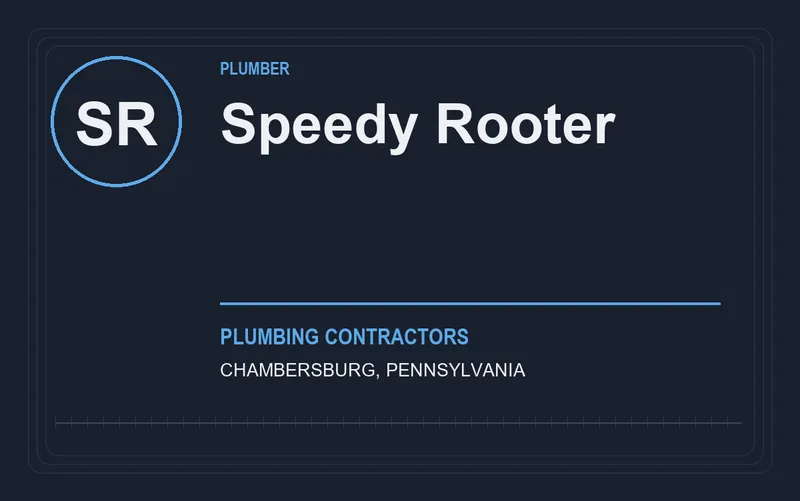 Speedy Rooter in Chambersburg, Pennsylvania