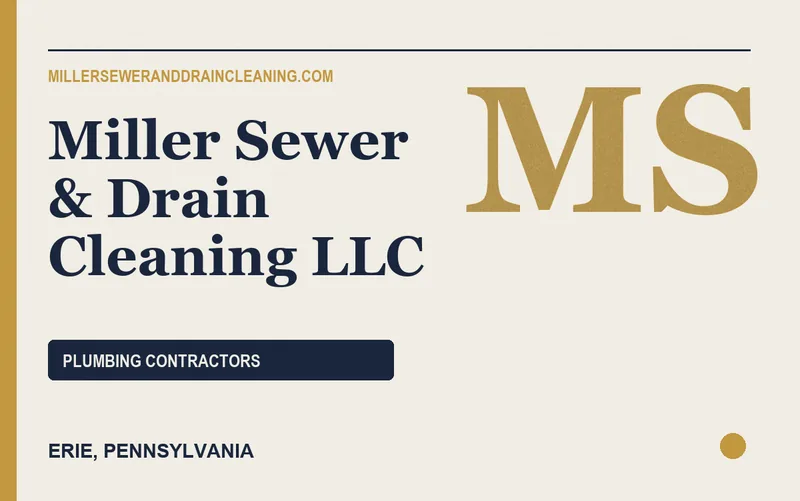 Miller Sewer & Drain Cleaning LLC in Erie, Pennsylvania