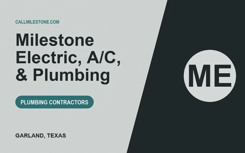 Milestone Electric, A/C, & Plumbing in Garland, Texas