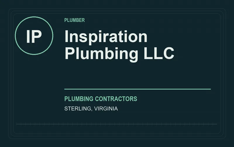 Inspiration Plumbing LLC in Sterling, Virginia