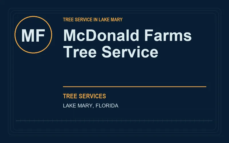 McDonald Farms Tree Service in Lake Mary, Florida