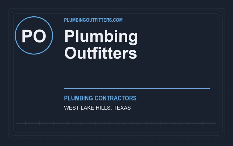 Plumbing Outfitters in West Lake Hills, Texas