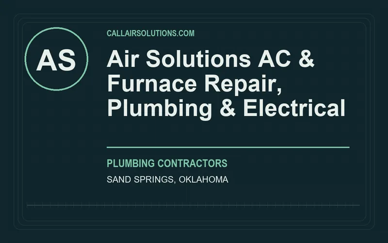 Air Solutions AC & Furnace Repair, Plumbing & Electrical in Sand Springs, Oklahoma