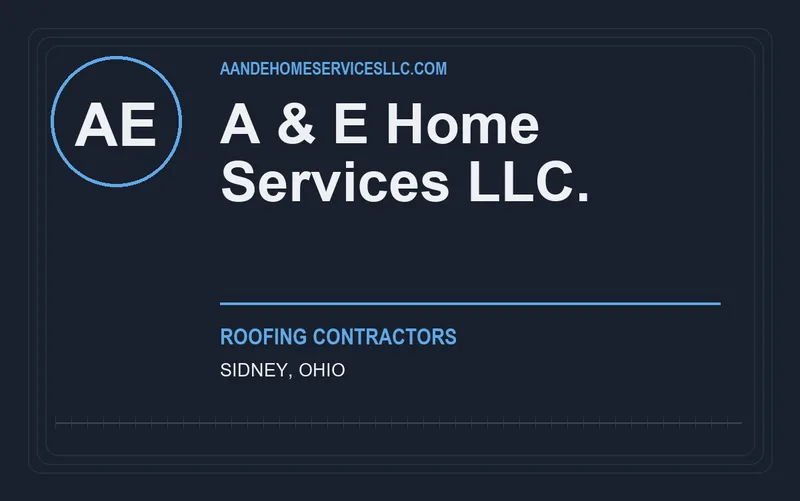 A & E Home Services LLC. in Sidney, Ohio