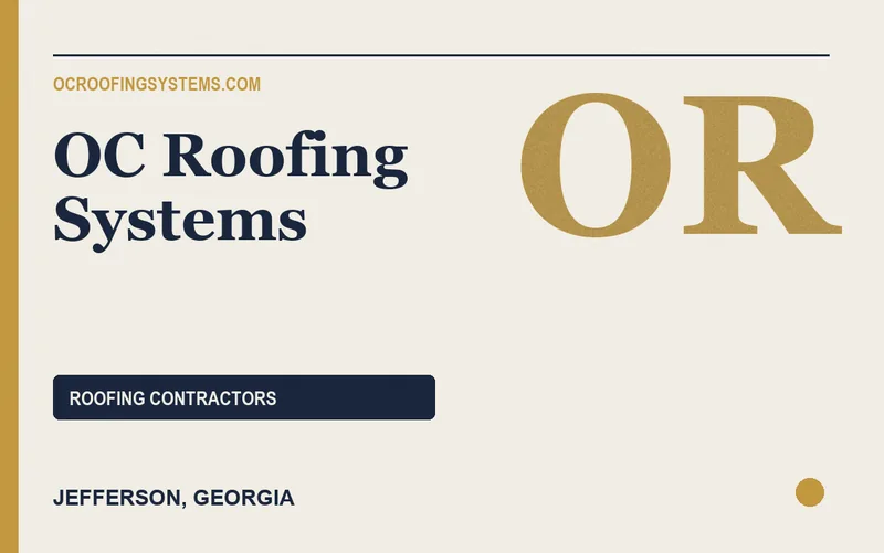 OC Roofing Systems in Jefferson, Georgia