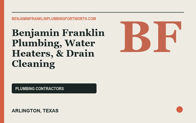 Benjamin Franklin Plumbing, Water Heaters, & Drain Cleaning in Arlington, Texas