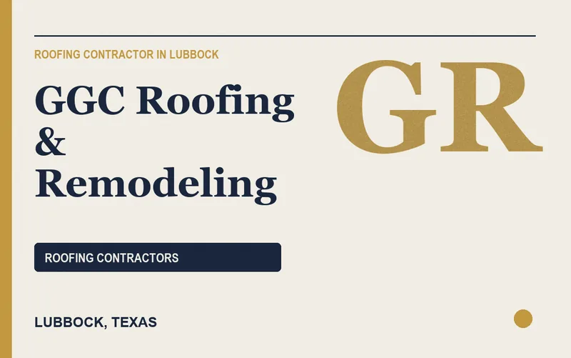 GGC Roofing & Remodeling in Lubbock, Texas
