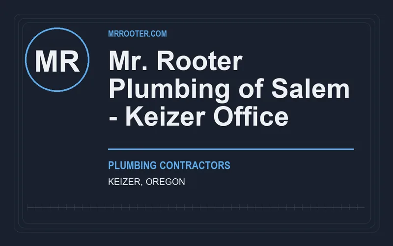 Mr. Rooter Plumbing of Salem - Keizer Office in Keizer, Oregon