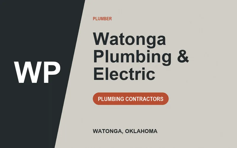 Watonga Plumbing & Electric in Watonga, Oklahoma