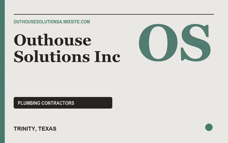 Outhouse Solutions Inc in Trinity, Texas