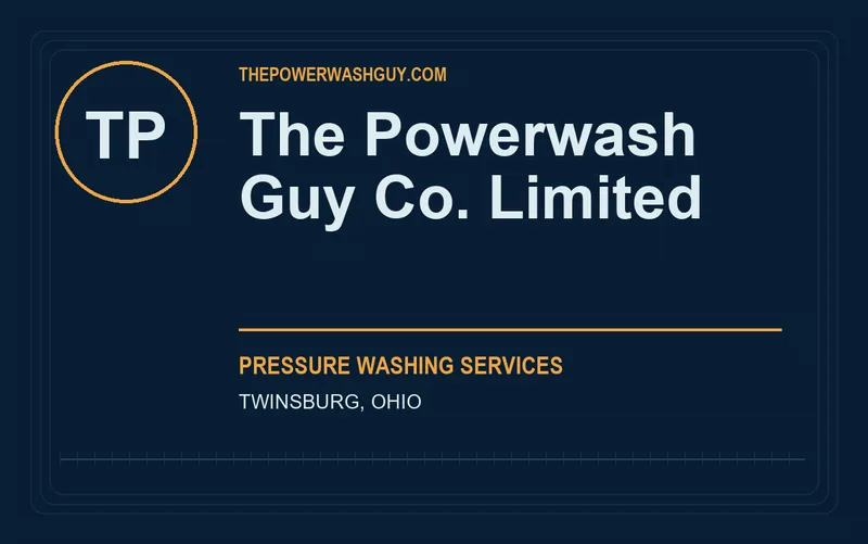 The Powerwash Guy Co. Limited in Twinsburg, Ohio