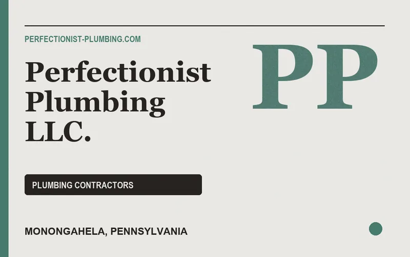 Perfectionist Plumbing LLC. in Monongahela, Pennsylvania