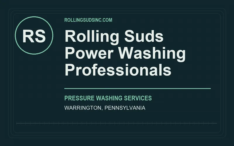 Rolling Suds Power Washing Professionals in Warrington, Pennsylvania